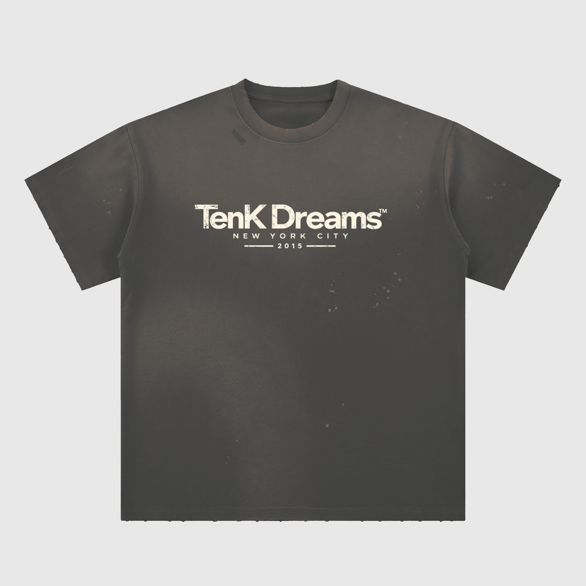 TENK DREAMS VINTAGE SHIRT — Black